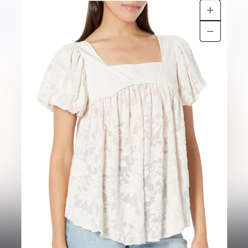 Free People Sunrise to Sunset top in Champagne Dream